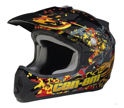 ШЛЕМ Can am подростковый кроссовый VOLCANO