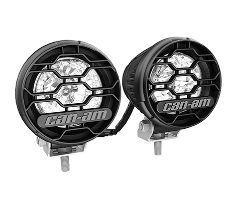 Круглые светодиодные фары 4″ (10см) 2х25BT